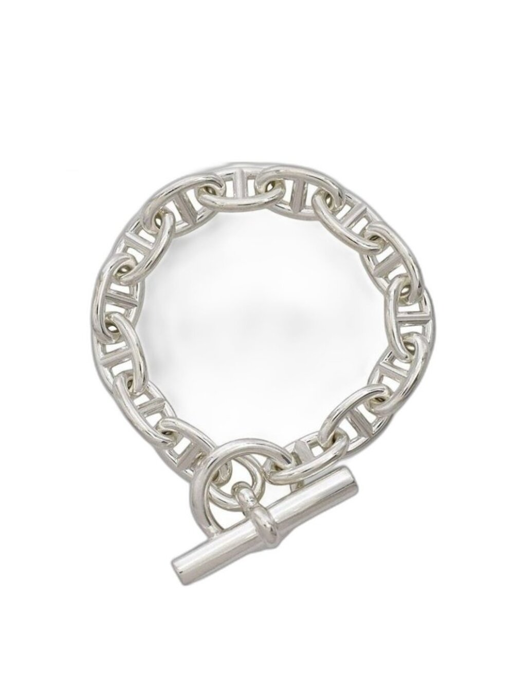 Hermes Bracelet Chaine D'ancre MM Silver